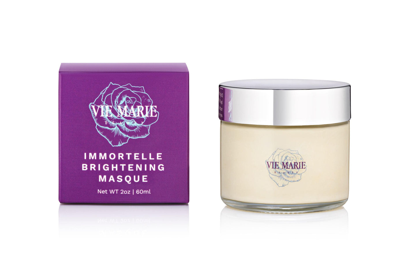 Immortelle Brightening Masque - Vie Marie Beauty